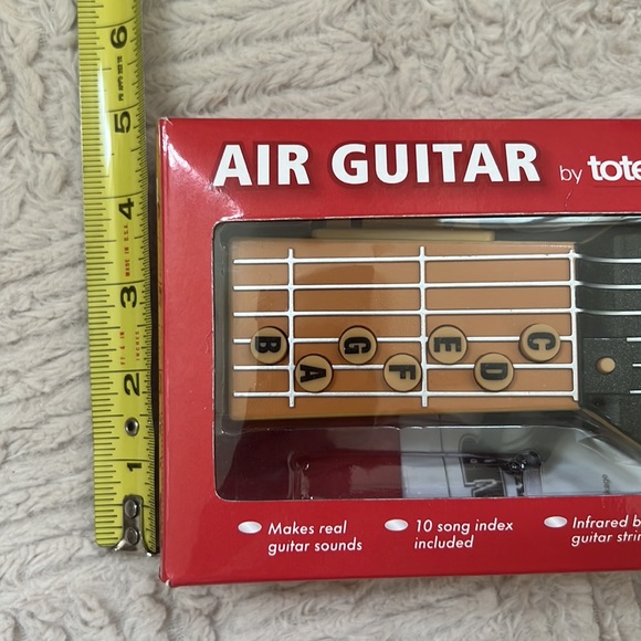 Air Guitar by Totes - With Lights Infrared Guitar String lights up when played - Picture 15 of 16
